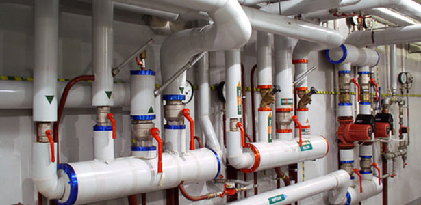 Plumbing work